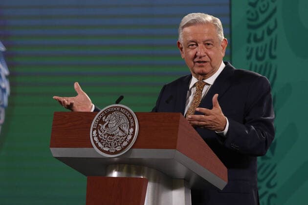 Mexico, Andres Manuel Lopez Obrador Press Conference in Mexico City