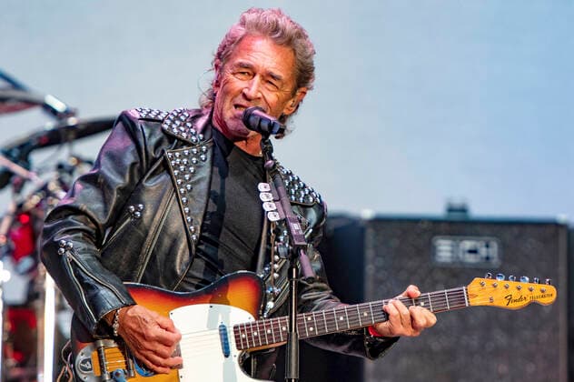 Peter Maffay concert at the Junge Garde in Dresden
