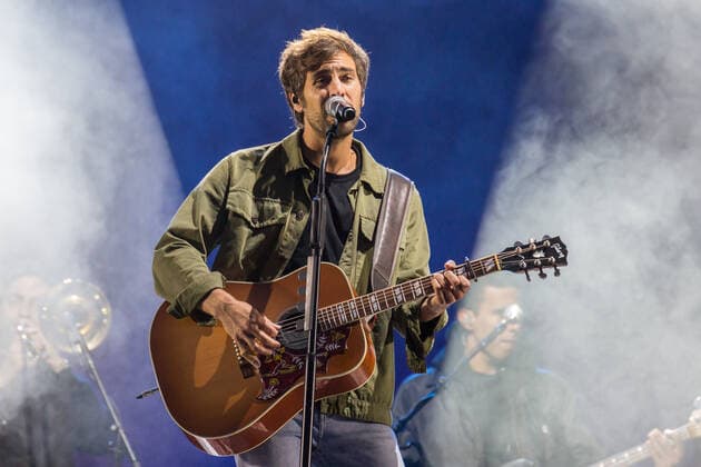 Max Giesinger concert at the Strandkorb Open Air in Wiesbaden