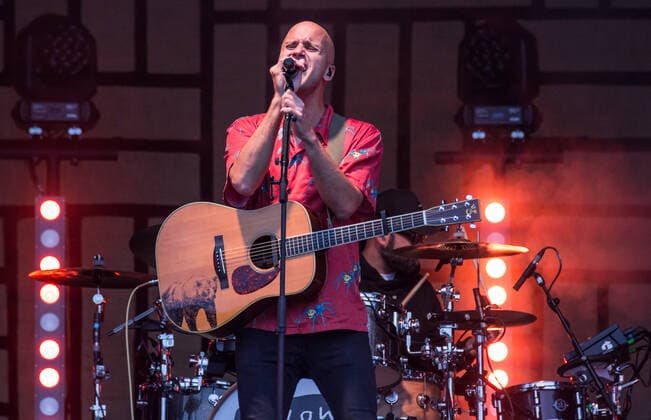 Milow concert at the Strandkorb Open Air in Wetzlar