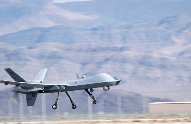 US-Russia drone incident, MQ-9 Reaper drone - archive images