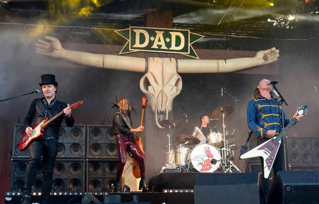 D-A-D concert at Tilbage Til Live in Copenhagen
