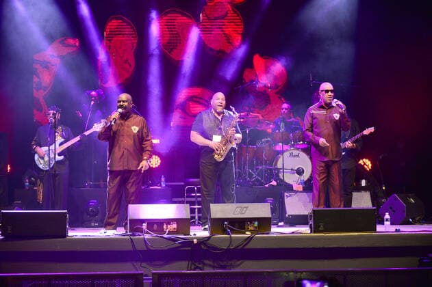 The Whispers concert in Miramar, Florida