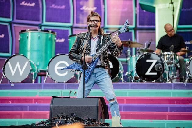 Weezer concert in Seattle