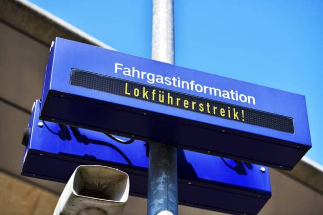 GDL: Railway strike from Thursday to Friday, archive pictures