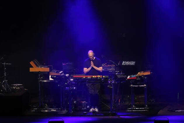 Christopher von Deylen alias Schiller concert at the Waldbühne in Berlin