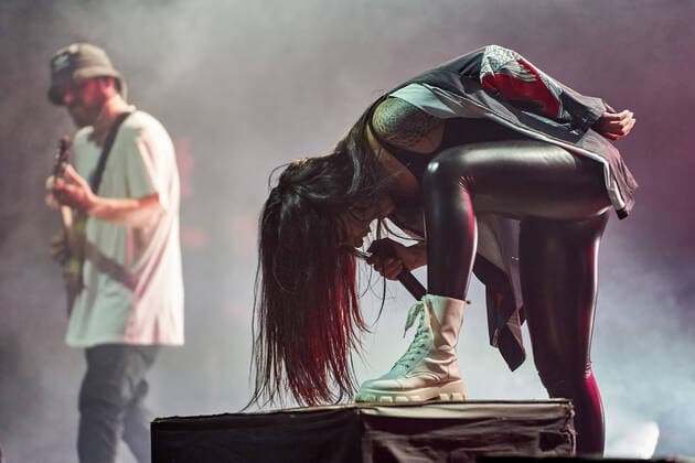 Jinj concert in Moscow