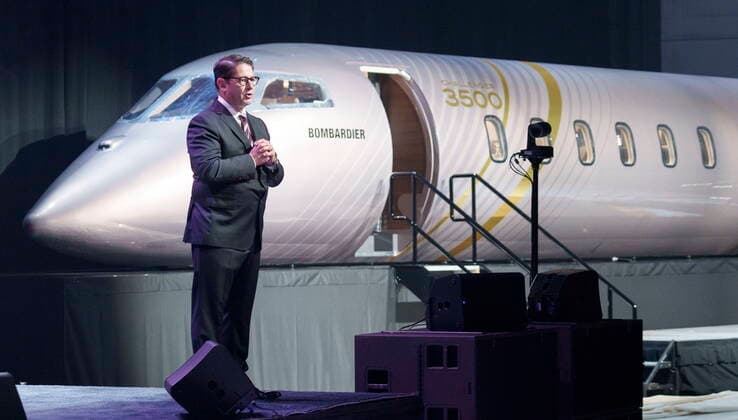 Canada, Bombardier - Presentation of the Challenger 3500 in Montreal