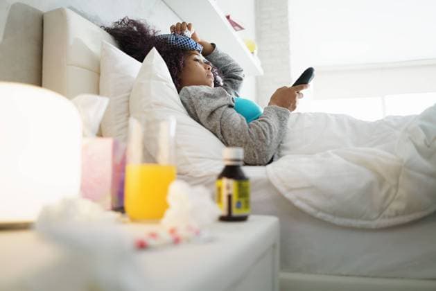 Sick leave by telephone will be possible again from 7 December, archive images