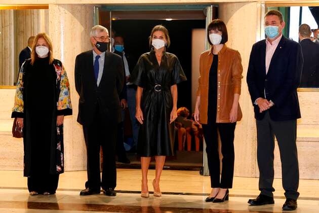 Queen Letizia at the Famelab Spain Award in Madrid
