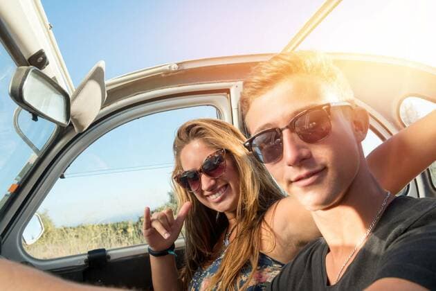 IMAGO Creative, Summer, In a convertible