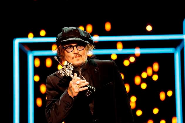 San Sebastian Film Festival - Johnny Depp receives honorary award