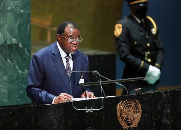 President of Namibia Hage Geingob dies