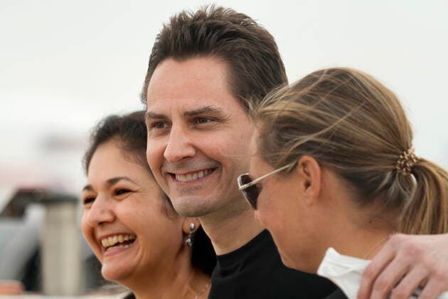 Canada, Michael Kovrig Arrival in Toronto after release from detention in China