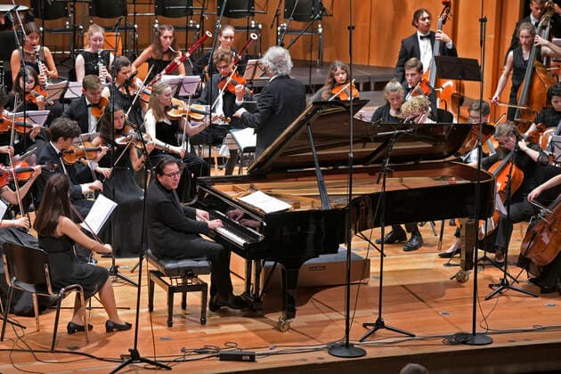 Pianist Fazil Say at the Bad Wörishofen classical music festival