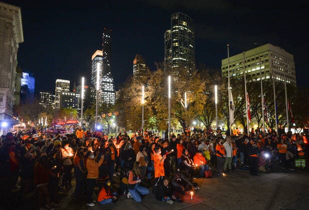 Canada, memorial march after abuse scandal in Calgary
