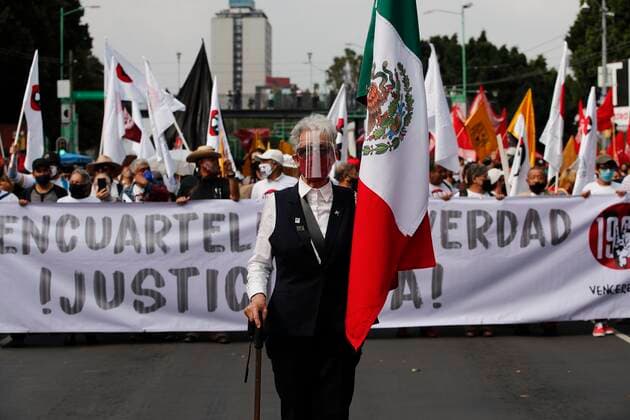 Mexico, protesters remember Tlatelolco massacre