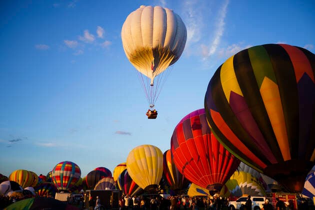 USA, Albuquerque International Balloon Fiesta in New Mexico