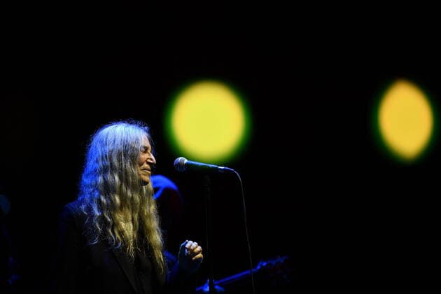 Patti Smith concert in Rome