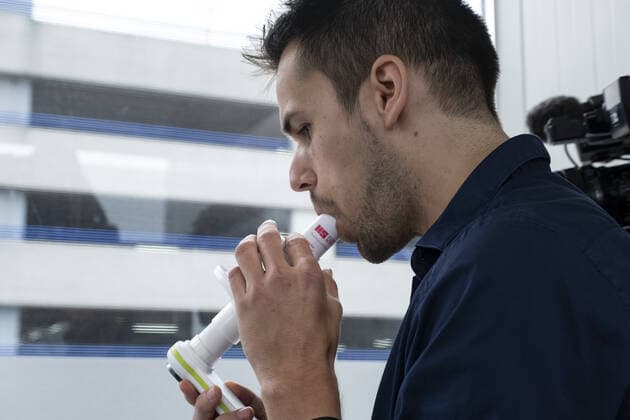 Coronavirus in Belgium, model trial for ultra-rapid covid testing at Brussels airport