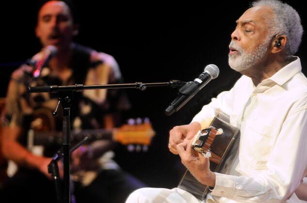 Gilberto Gil and son Bem Gil concert in the Philharmonie Essen