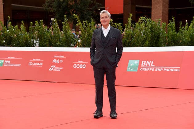 Rome Film Festival, Claudio Baglioni on the Red Carpet