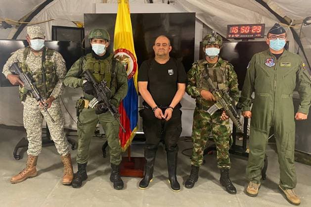 Colombian drug lord Dairo Antonio Usuga alias Otoniel pleads guilty in US court