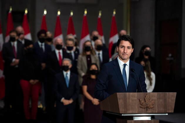 Canada, Prime Minister Justin Trudeau unveils his new cabinet in Ottawa