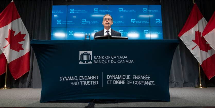 Canada, Bank of Canada Governor Tiff Macklem Press Conference in Ottawa