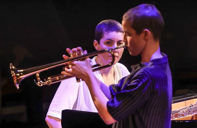 Jazzfest Berlin, Kaja Draksler and Susana Santos Silva Concert