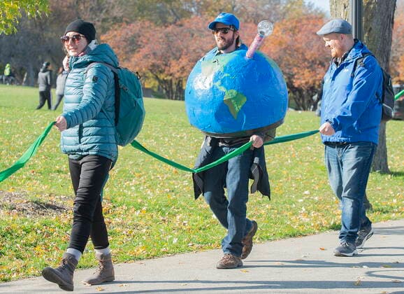 Canada, climate protest in Montreal