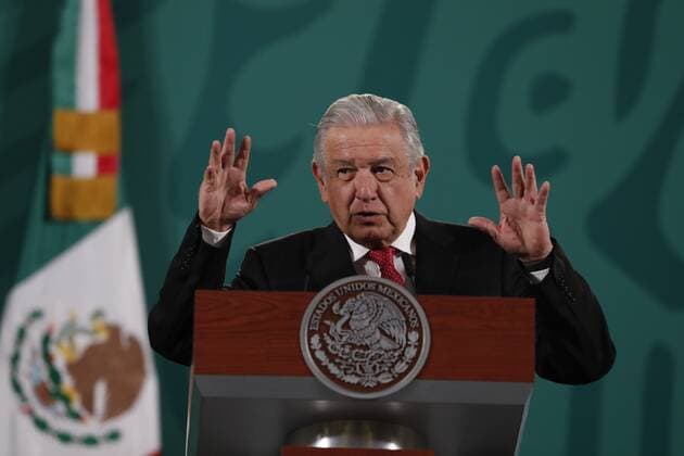 Mexico, President Andres Manuel Lopez Obrador Press Conference in Mexico City