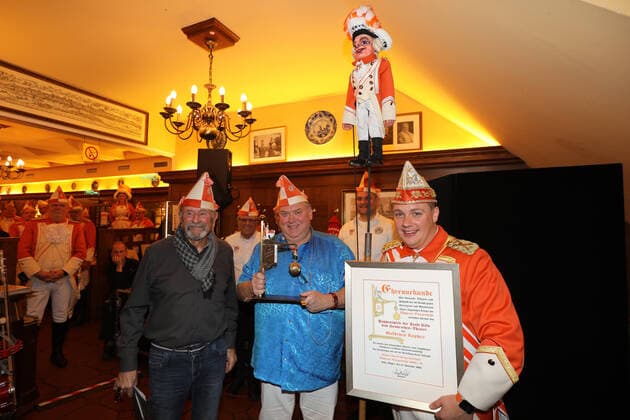 NRW, Golden Kappes award ceremony in Cologne