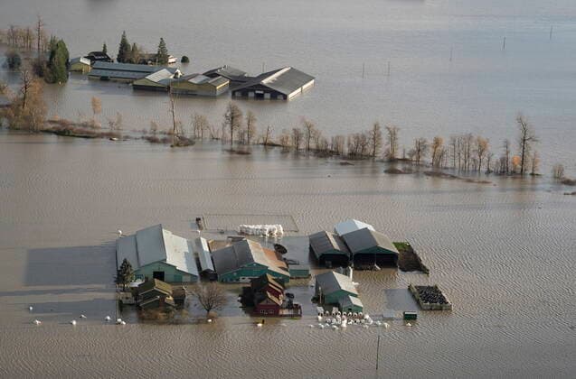 Canada, flooding in Abbotsford