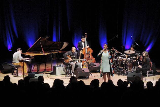 Cecile McLorin Salvant concert at the Philharmonie Essen
