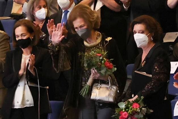 Queen Sofia of Spain attends concert in Madrid