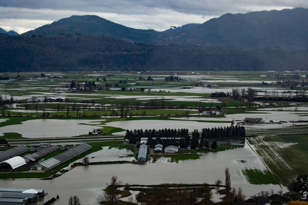 Canada, flooding in Abbotsford