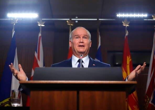 Canada, Erin O Toole Press Conference in Ottawa