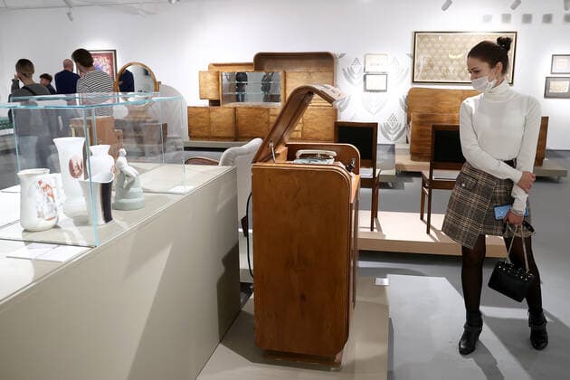 Russia, exhibition The History of Russian Design - The Best of 1917-2022 in Moscow