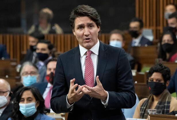 Canada, Prime Minister Justin Trudeau Question Time in Ottawa