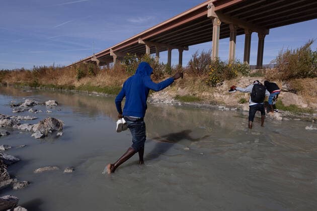Migrants from Central America in Mexico