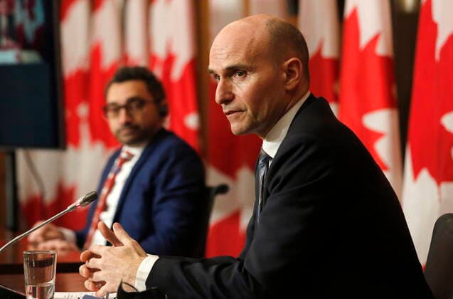 Coronavirus in Canada, press conference in Ottawa with Jean-Yves Duclos and Omar Alghabra