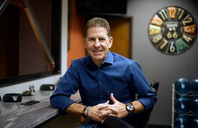 USA, Chavez-Grieves CEO Chris Youngblood photo shoot in New Mexico