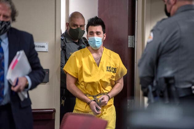USA, Trial of Damian Herrera in Santa Fe, New Mexico