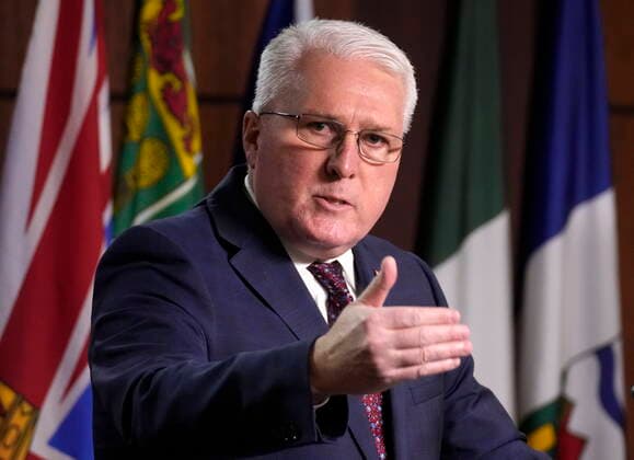 Canada, John Brassard Press conference in Ottawa