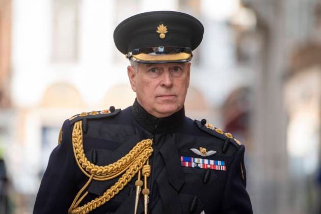 Andrew Mountbatten-Windsor allegedly physically assaulted Vice-Admiral Sir Tony Johnstone, archive