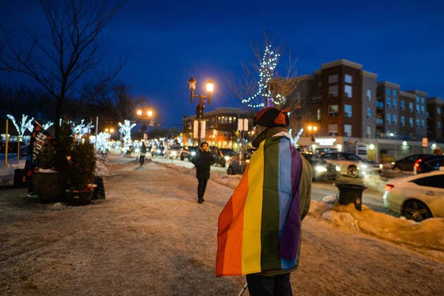 Canada, LGBT protests in Edmonton