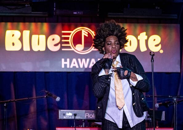 Macy Gray concert in Honolulu