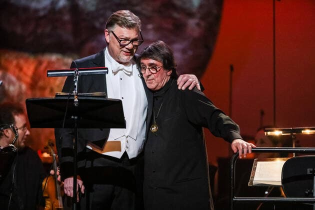 Concert for the 69th birthday of conductor Yuri Bashmet in Moscow