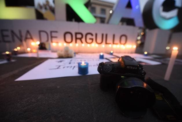 Mexico, memorial ceremony for killed journalists in Xalapa